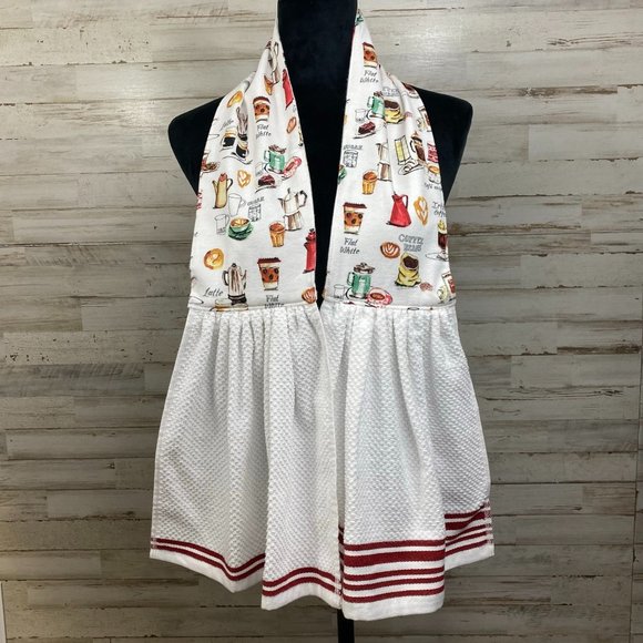 Hand Crafted Kitchen Kitchen Scarf Kitchen Boa Kitchen Towel Bakers Boa Neck Towel Dish